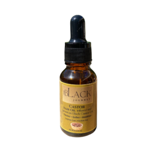the black castor hair oil (30 ml)